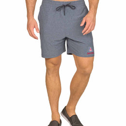 Arizona Wildcats NCAA Men’s University Athletic Performance Shorts - Navy Heather