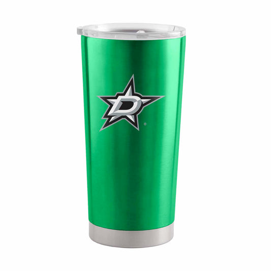 Dallas Stars NHL Hockey 20oz Stainless Steel Vacuum Insulated Game Day Tumbler with Silicone Grip - Kelly Green