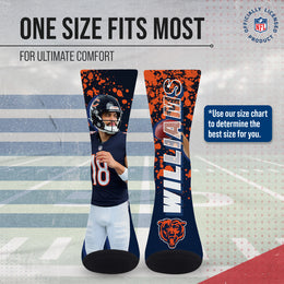 Chicago Bears NFL Youth Player Stripe Sock - Navy