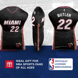 Miami Heat NBA Travel Jimmy Butler Jersey Cloud Pillow Bedding Accessories - Black