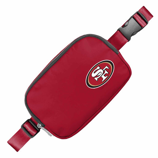 San Francisco 49ers NFL Gameday On The Move Crossbody Belt Bag - Red