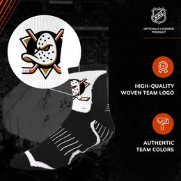 Anaheim Ducks NHL Youth Surge Socks - Black