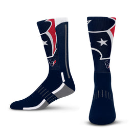Houston Texans NFL Youth V Curve Socks - Team Color