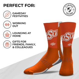 Oklahoma State Cowboys NCAA Youth University Socks - Orange