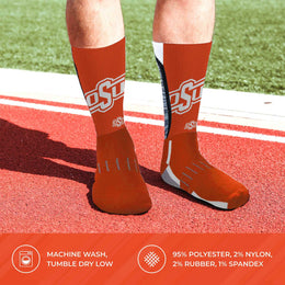 Oklahoma State Cowboys NCAA Youth University Socks - Orange