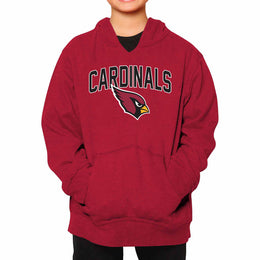 Arizona Cardinals NFL Youth Home Team Hoodie- Kids Hooded Sweatshirt - Cardinal