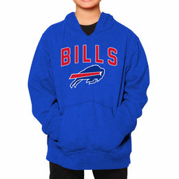 Buffalo Bills NFL Youth Home Team Hoodie- Kids Hooded Sweatshirt - Royal