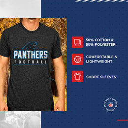 Carolina Panthers NFL Adult MVP True Fan T-Shirt - Charcoal