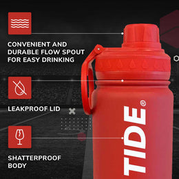 Alabama Crimson Tide NCAA Stainless Steel Water Bottle - Crimson