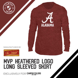 Alabama Crimson Tide NCAA MVP Adult Long-Sleeve Shirt - Crimson