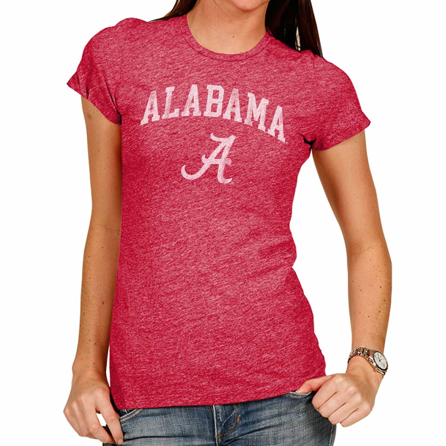 Alabama Crimson Tide University Women's T-Shirt  - Crimson