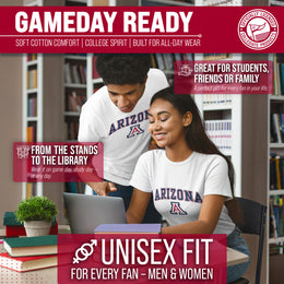 Arizona Wildcats NCAA Adult Gameday Cotton T-Shirt - White