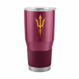 Arizona State Sun Devils NCAA University 30oz Stainless Steel Vacuum Insulated Game Day Tumbler with Silicone Grip - Maroon