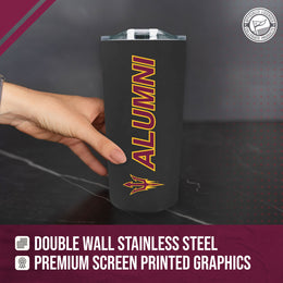 Arizona State Sun Devils Collegiate Stainless Steel Travel Tumbler for Alumni - Black