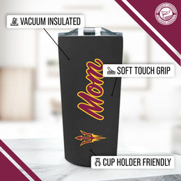 Arizona State Sun Devils NCAA Stainless Steel Travel Tumbler for Mom - Black
