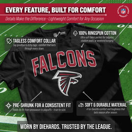 Atlanta Falcons NFL Home Team Tee - Black