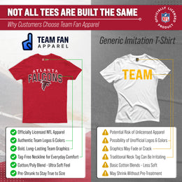 Atlanta Falcons NFL Starting Fresh Short Sleeve Heather T-Shirt - Red