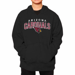 Arizona Cardinals NFL Youth Starting Fresh Hoodie- Pro Football Sweatshirt for Boys and Girls - Black