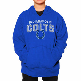 Indianapolis Colts NFL Youth Starting Fresh Hoodie- Pro Football Sweatshirt for Boys and Girls - Royal