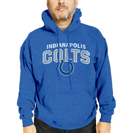 Indianapolis Colts NFL Adult Unisex Starting Fresh Ultra Soft Fleece Hooded Sweatshirt - Royal