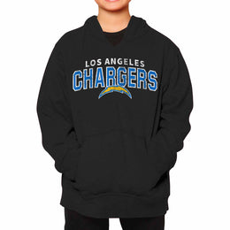 Los Angeles Chargers NFL Youth Starting Fresh Hoodie- Pro Football Sweatshirt for Boys and Girls - Black