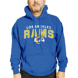 Los Angeles Rams NFL Adult Unisex Starting Fresh Ultra Soft Fleece Hooded Sweatshirt - Royal
