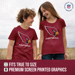 Arizona Cardinals NFL Youth Run City Tee - Cardinal