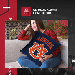 Auburn Tigers NCAA Decorative Pillow - Navy