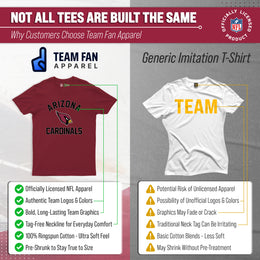 Arizona Cardinals NFL Adult Gameday T-Shirt - Cardinal