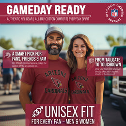 Arizona Cardinals NFL Adult Gameday T-Shirt - Cardinal