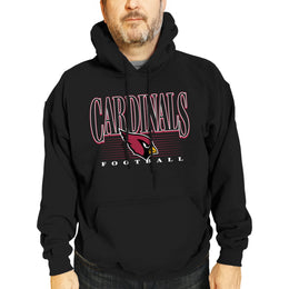 Arizona Cardinals NFL Adult Unisex Overtime Blueprint Soft Fleece Hooded Sweatshirt - Black