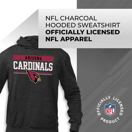 Arizona Cardinals NFL Adult Gameday Charcoal Hooded Sweatshirt - Charcoal