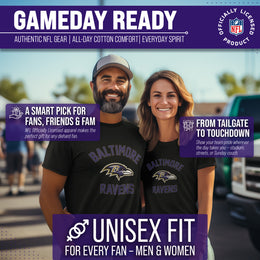 Baltimore Ravens NFL Adult Gameday T-Shirt - Black