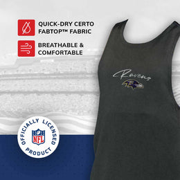 Baltimore Ravens NFL Women's Muscle Tank - Black