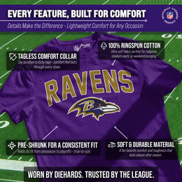 Baltimore Ravens NFL Home Team Tee - Purple