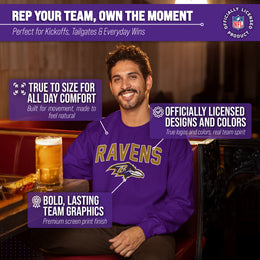 Baltimore Ravens NFL Home Team Crew - Purple