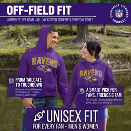 Baltimore Ravens NFL Home Team Hoodie - Purple