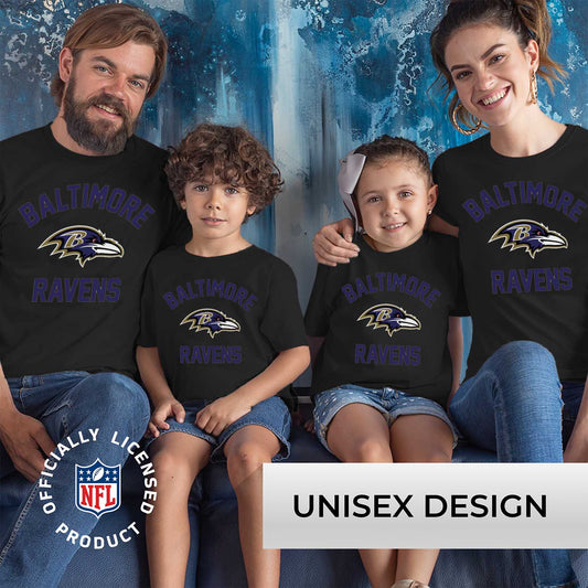 Baltimore Ravens NFL Youth Gameday Football T-Shirt - Black