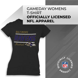 Baltimore Ravens NFL Gameday Women's Relaxed Fit T-shirt - Black