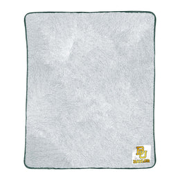 Baylor Bears NCAA Silk Sherpa College Throw Blanket - Green