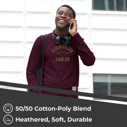 Boston College Eagles Adult University Crewneck - Maroon