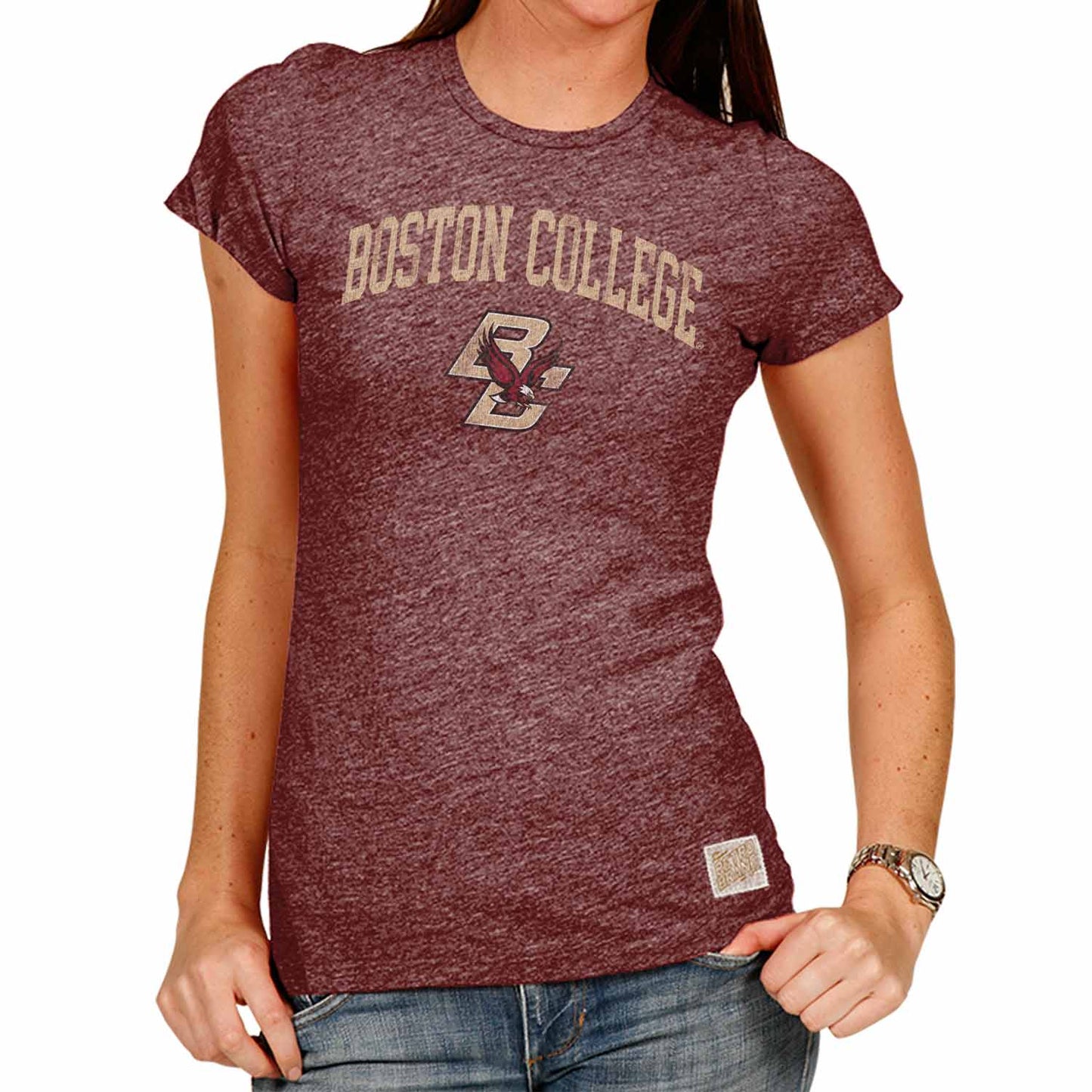 Boston College Eagles University Women's T-Shirt  - Maroon