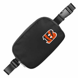 Cincinnati Bengals NFL Gameday On The Move Crossbody Belt Bag - Black