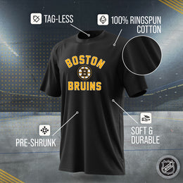 Boston  Bruins NHL Adult Game Day Unisex T-Shirt - Black