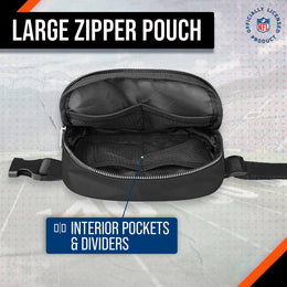 Cincinnati Bengals NFL Gameday On The Move Crossbody Belt Bag - Black