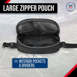 San Francisco 49ers NFL Gameday On The Move Crossbody Belt Bag - Red