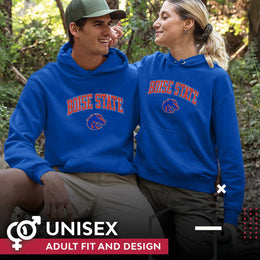 Boise State Broncos Adult Arch & Logo Soft Style Gameday Hooded Sweatshirt - Royal