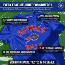Buffalo Bills NFL Adult Gameday T-Shirt - Royal