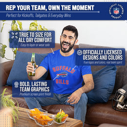 Buffalo Bills NFL Adult Gameday T-Shirt - Royal