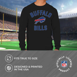 Buffalo Bills NFL Gameday Adult Long Sleeve Shirt - Black